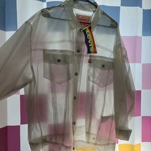 Levi’s Transparent Pride Oversized Fit Trucker Jacket XL